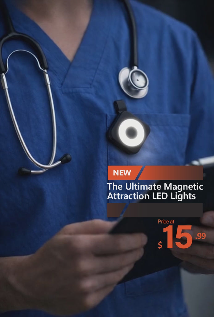 Wearable Magnetic Clip Flashlight