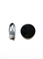 Smart LED badge with USB charging cable and magnetic clip accessory